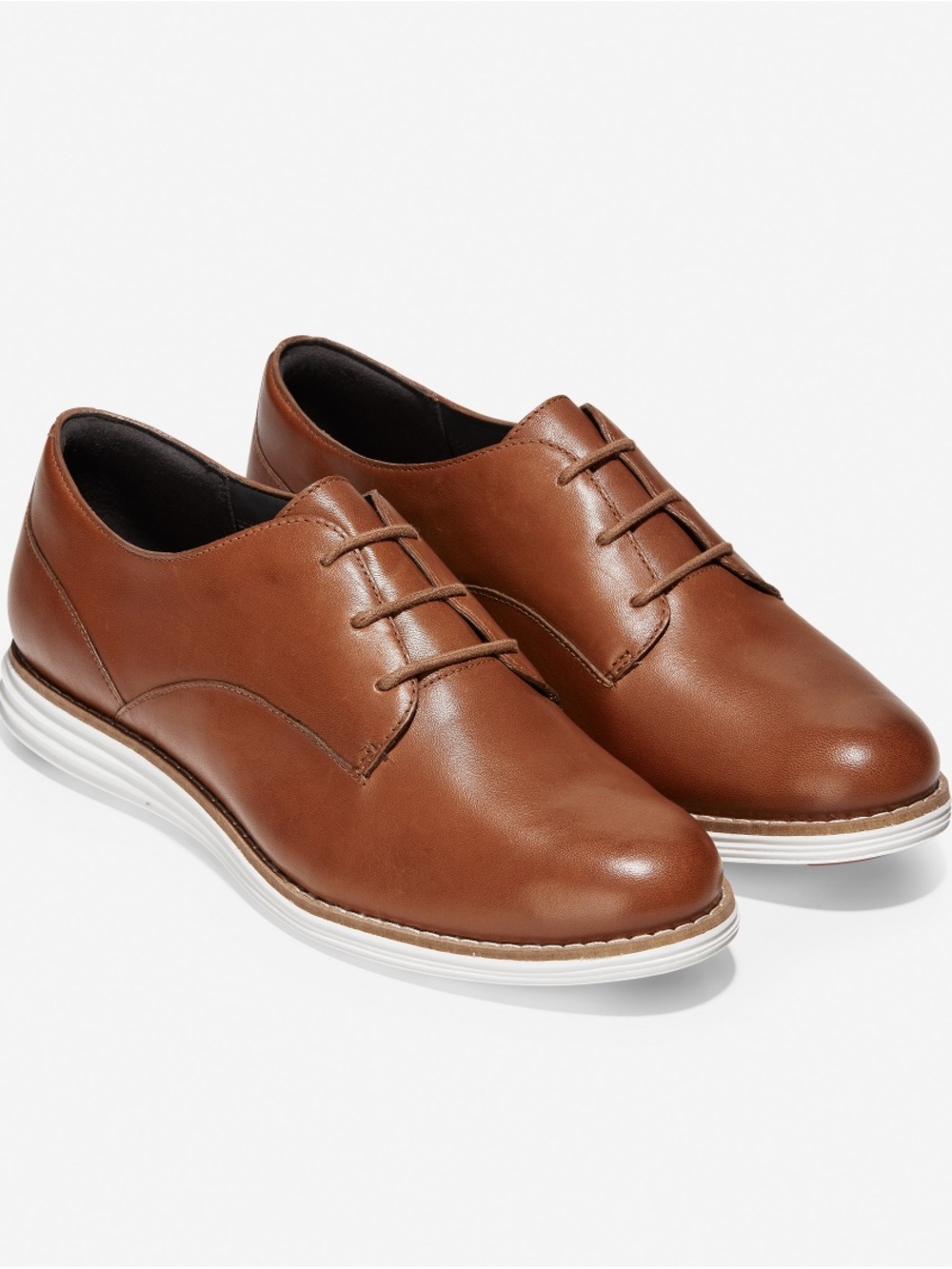 Cole Haan Grand W15292 Brown Leather Oxford Shoes - Women’s 8B